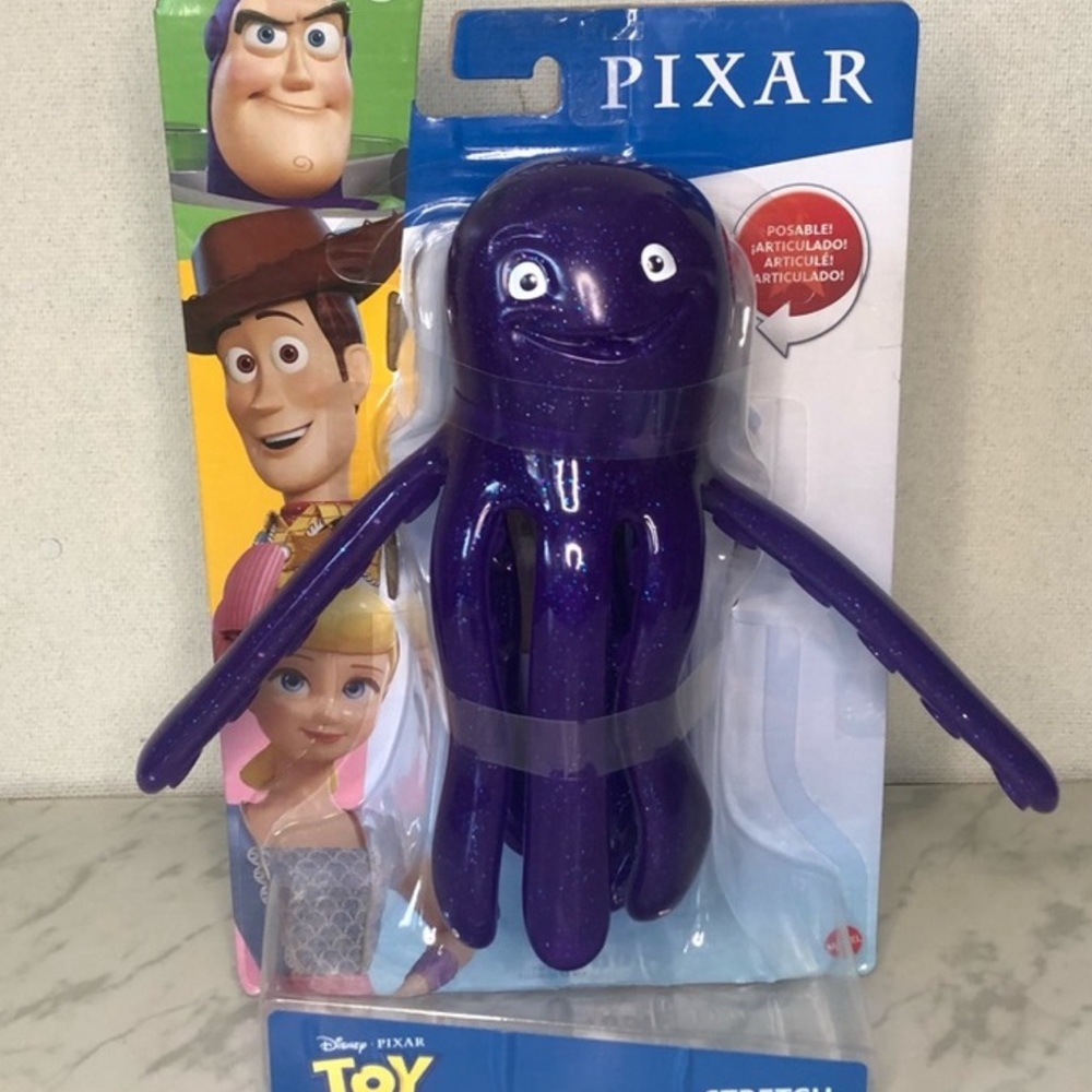Toy Story Stretch Purple Octopus